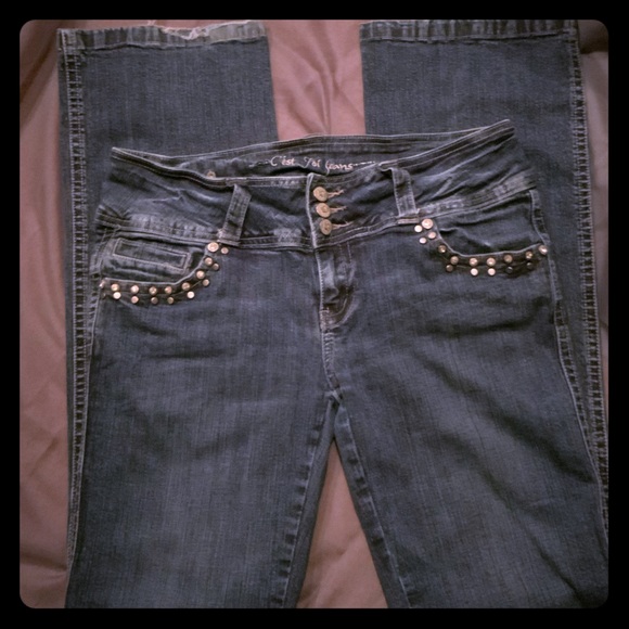 Sz 9 C’est Jeans - Picture 1 of 6